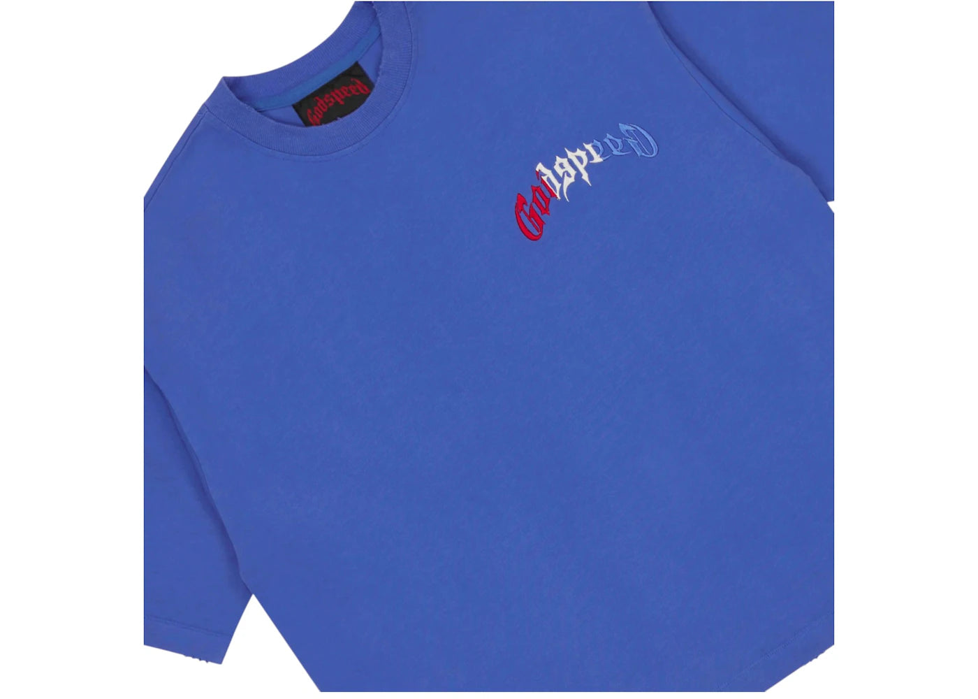 Godspeed Vital 4th T-shirt Blue - vue secondaire B