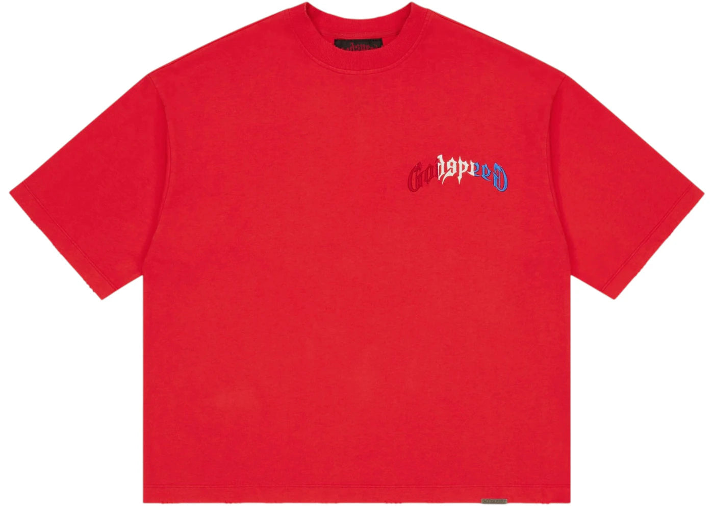 Godspeed Vital 4th T-shirt Red - vue secondaire A
