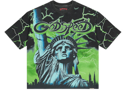 Godspeed Voltage T-Shirt Lime - authentic Godspeed apparel