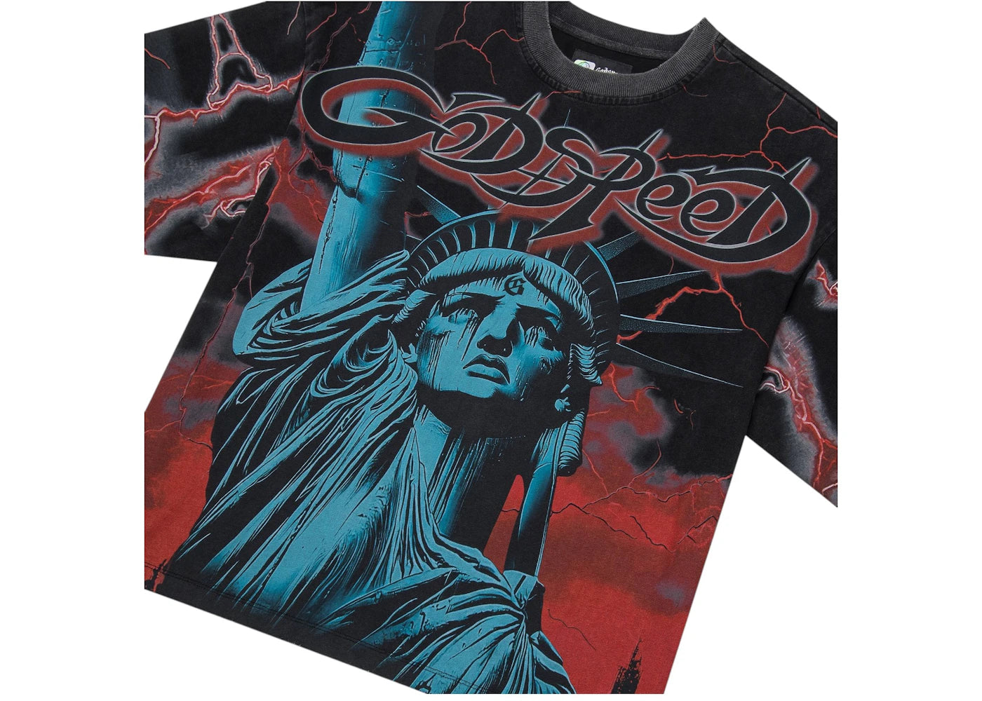 Godspeed Voltage T-Shirt Red - vue secondaire A