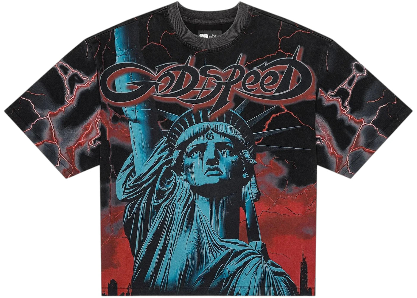 Godspeed Voltage T-Shirt Red - vue 360