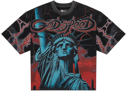 Godspeed Voltage T-Shirt Red - authentic Godspeed apparel