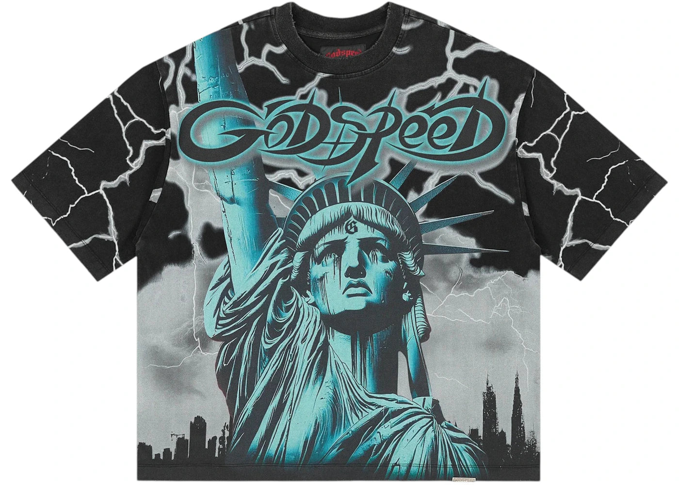 Godspeed Voltage T-Shirt Wolf Grey - vue secondaire A