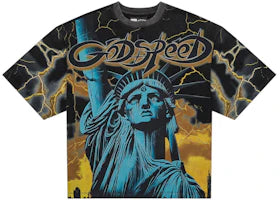 Godspeed Voltage T-shirt Yellow - vue 360
