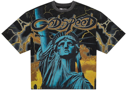Godspeed Voltage T-shirt Yellow - apparel view 2