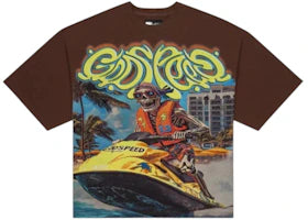 Godspeed Wave Runner T-shirt Brown Wash