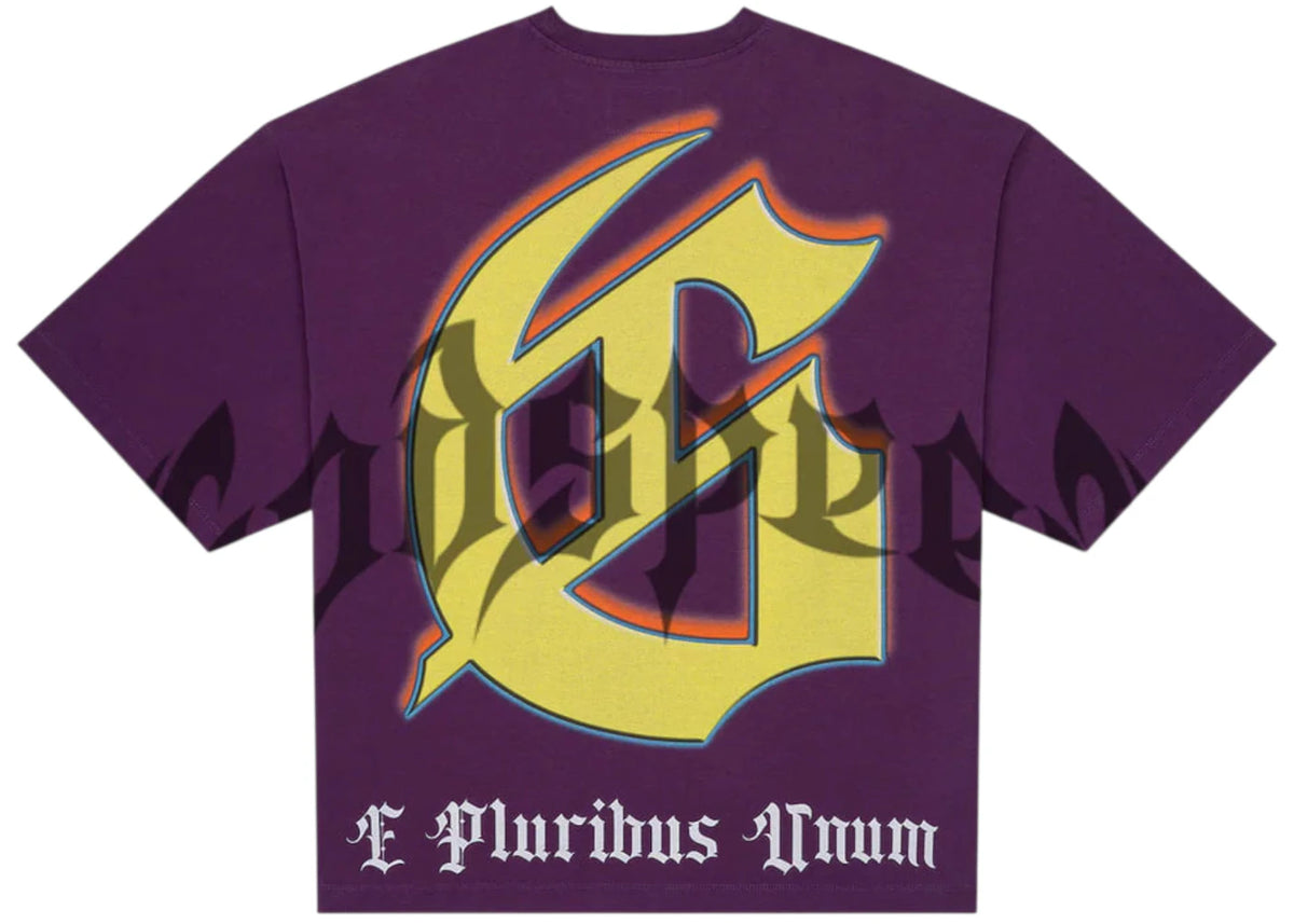 Godspeed Wave Runner T-shirt Purple Wash - vue secondaire A