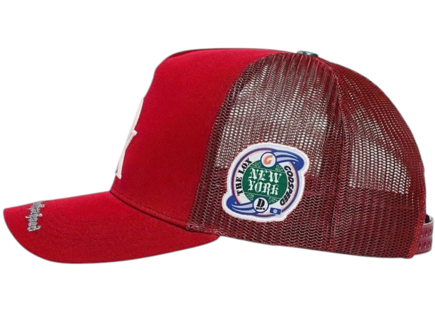 Godspeed x The Legacy Trucker Cap Cardinal - vue secondaire A