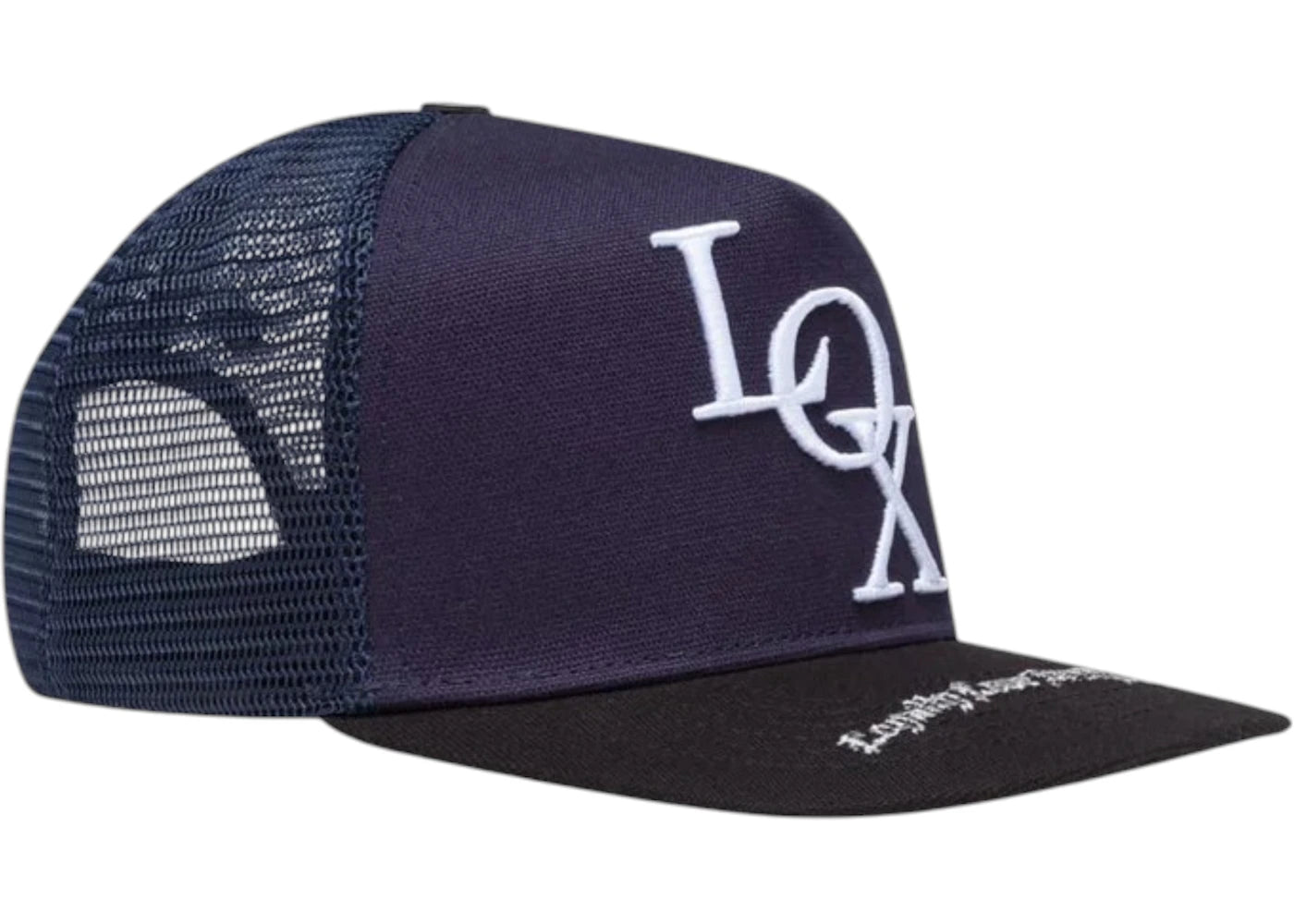 Godspeed x The Legacy Trucker Hat Black/Navy - vue secondaire A
