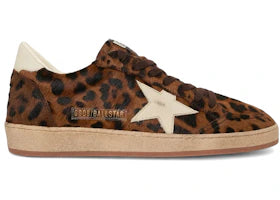 Golden Goose Ball Star Brown Cream Leopard - vue 360