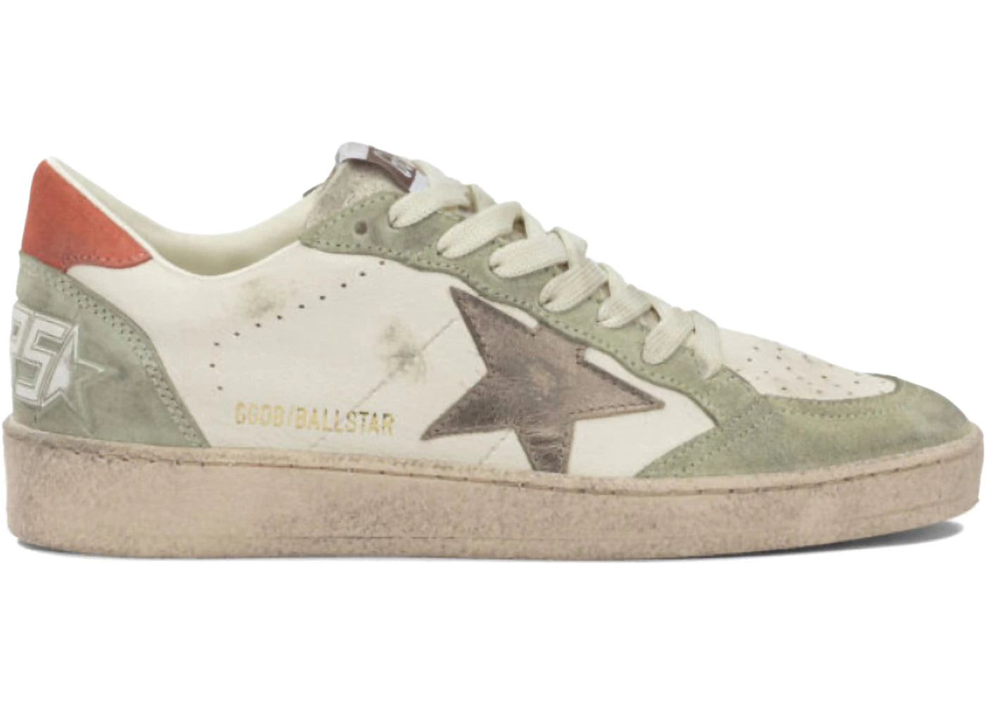Golden Goose Ball Star Butter Grey/Sage Green Women's - vue secondaire A