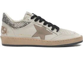 Golden Goose Ball Star Leopard Print Beige Cream Black (Women's) - vue 360