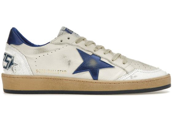 Golden Goose Ball-Star Low White Bluette sneakers - authentic streetwear shoes