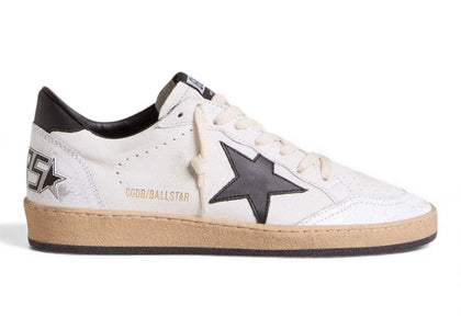 Golden Goose Ball-Star Low White Nappa Black Star (Women's) - sneakers view 2
