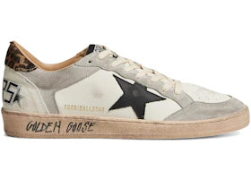Golden Goose Ball Star White Grey