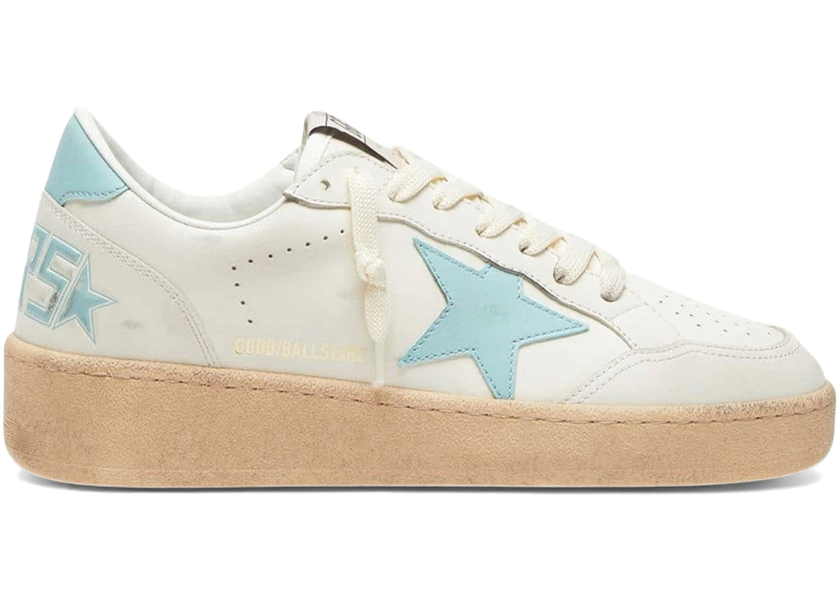 Golden Goose Ball Star White Light Blue (Women's) - vue secondaire A