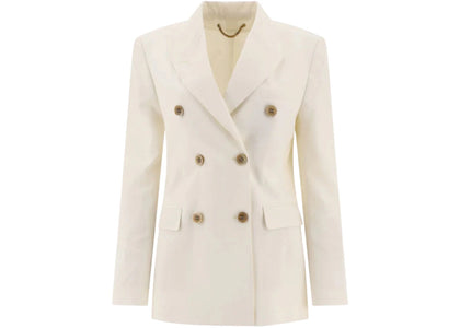 Golden Goose Double-Breasted Wool-Blend Blazer White - product view 2