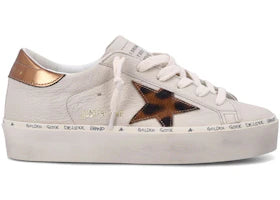 Golden Goose Hi Star White Leopard (Women's)