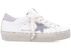Golden Goose Hi Star White Silver Lilac (Women's) - vue 360