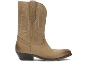 Golden Goose Low Wish Star Boots Tobacco (Women's) - vue 360