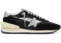 Golden Goose Marathon Black Silver Star