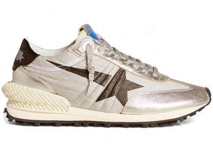 Golden Goose Marathon Silver Ripstop Black Star (Women's) - sneakers view 2