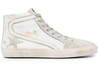 Golden Goose Slide White White