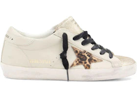 Golden Goose Super-Star Light Beige Dark Red (Women's)
