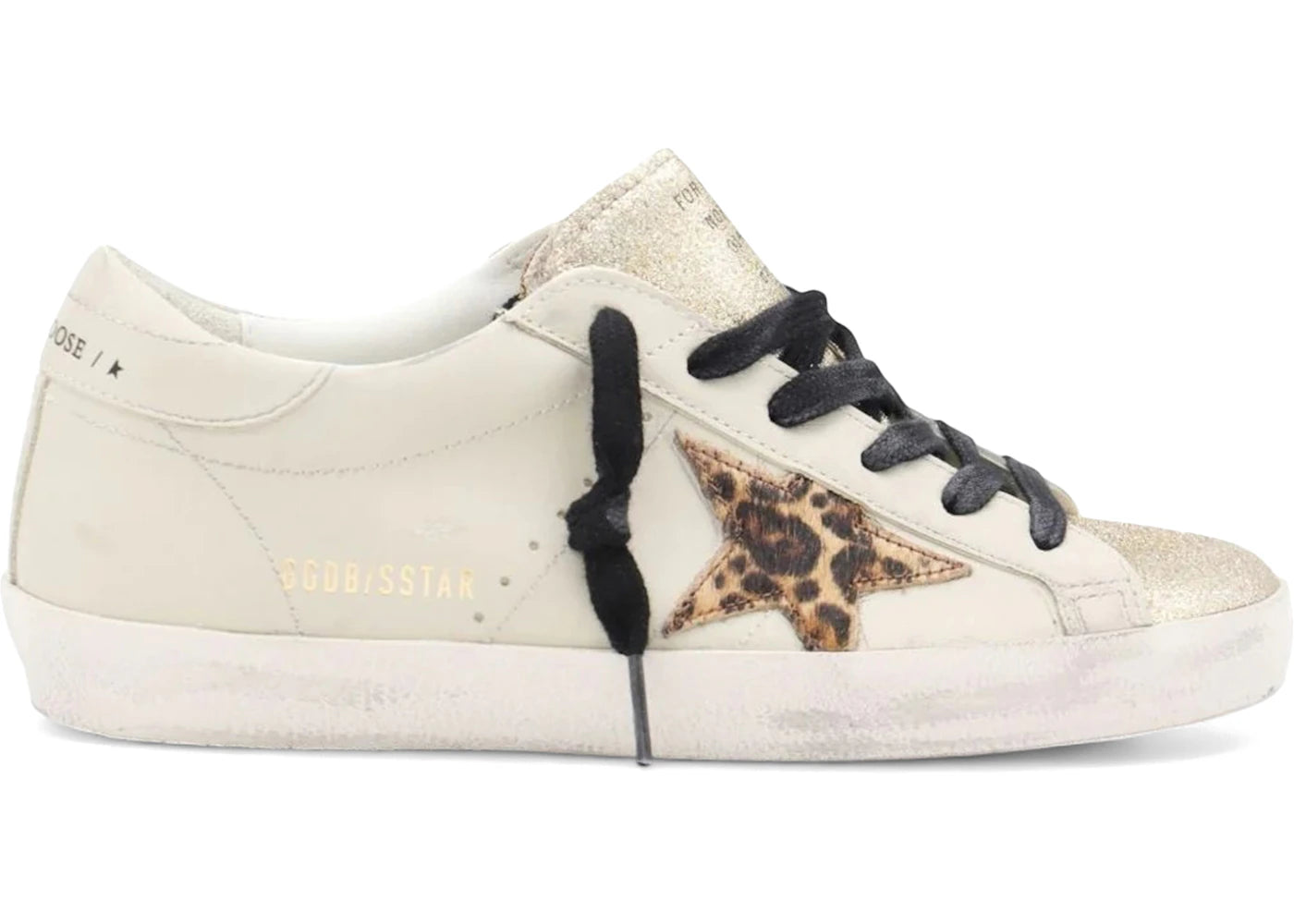 Golden Goose Super-Star Light Beige Dark Red (Women's) - vue secondaire A
