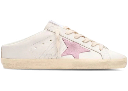 Golden Goose Super-Star Sabot Milk White Lilac (Women's) - authentic Golden Goose sneakers