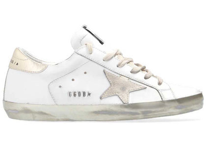 Golden Goose Super-Star White Gold Sparkle (Women's) - sneakers view 2