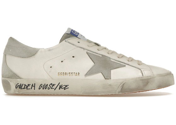 Golden Goose Super-Star White Ice Grey sneakers - authentic streetwear shoes
