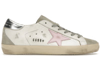 Golden Goose Super-Star Eisweiß Orchideenrosa (Damen)