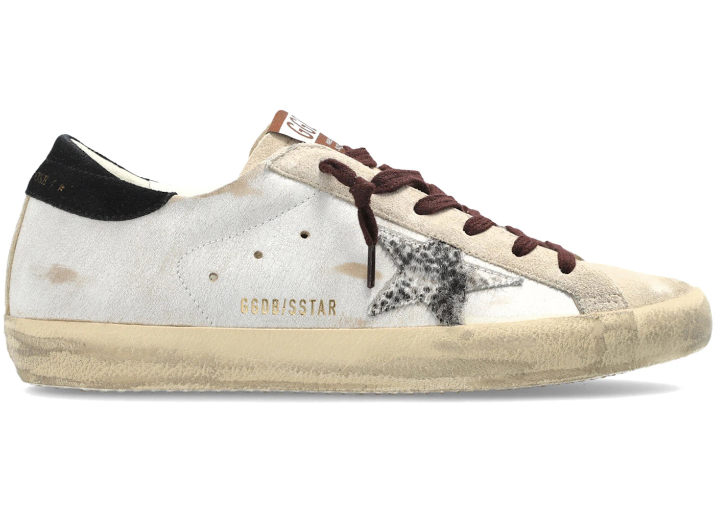 Golden Goose Super-Star White Seed Pearl Black (Women's) - vue secondaire A