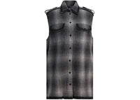 Golden Goose Women's Wool-Blend Chemisier Dress Grey