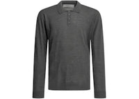 Golden Goose Wool Polo Sweater Grey