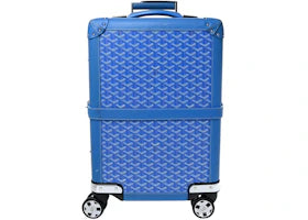 Goyard Bourget Trolley Case PM Sky Blue - vue 360