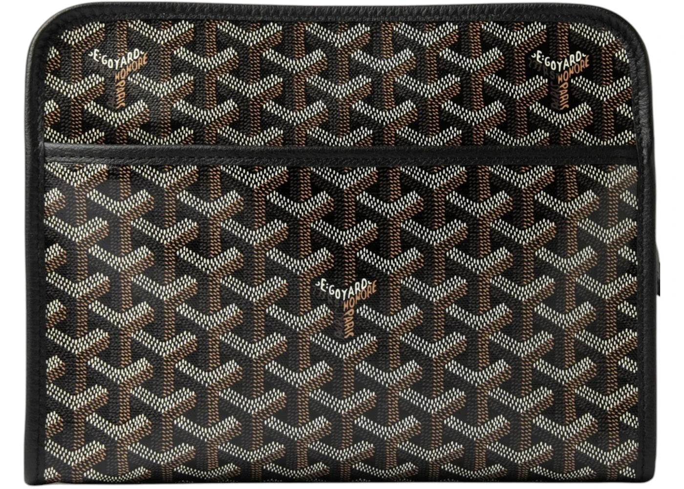 Goyard Jouvence Toiletry Bag MM Black - vue 360