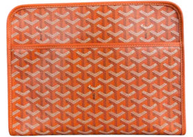 Goyard Jouvence Toiletry Bag PM Orange - vue 360