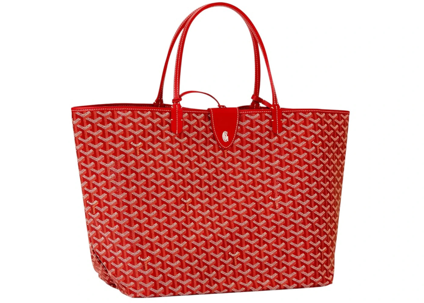 Goyard Saint Louis GM Bag Red - vue secondaire A