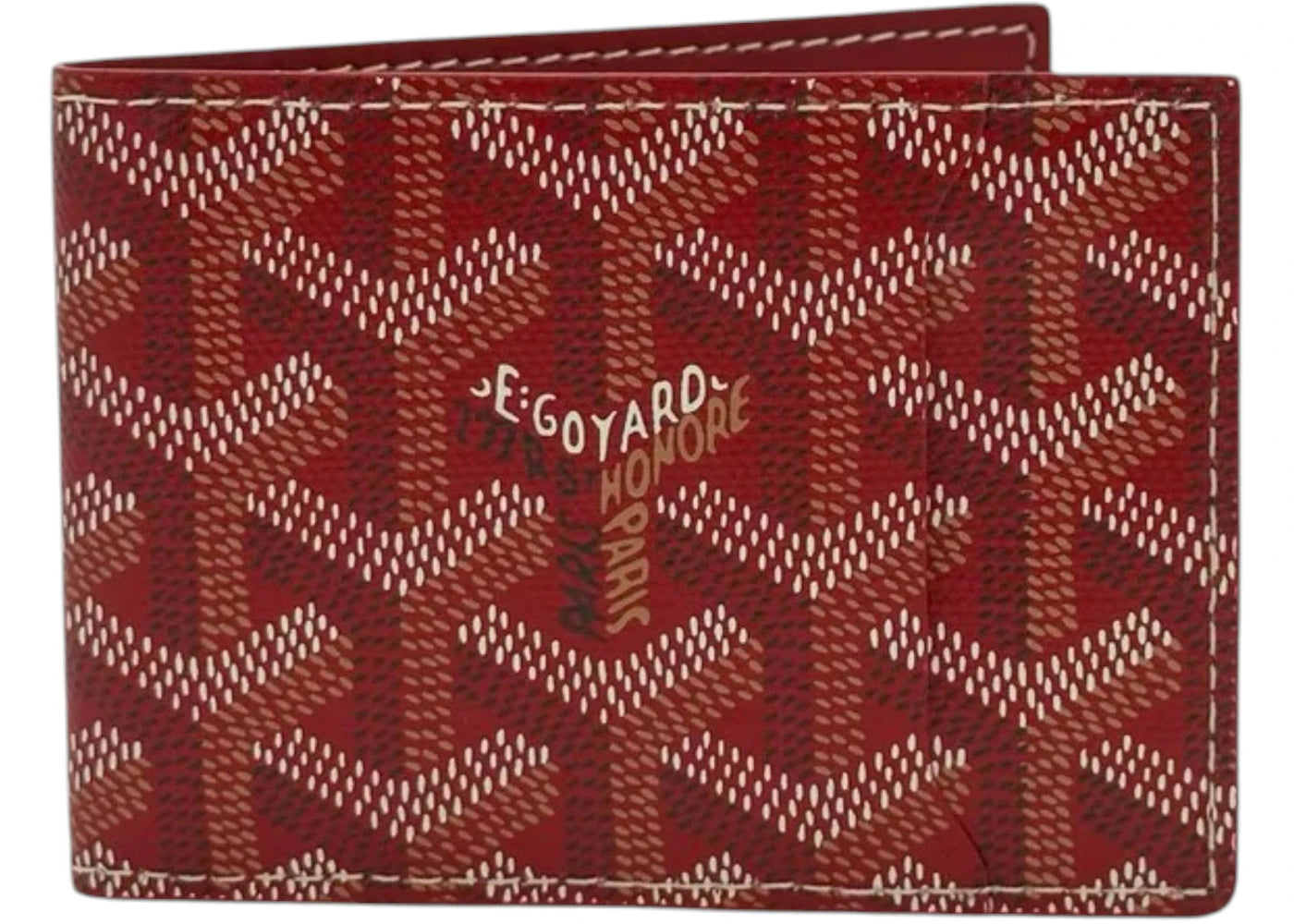 Goyard Victorie Insert Card Holder Red - vue 360