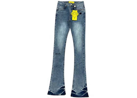 Guapi Basics Stacked Denim Jeans Pacific Blue