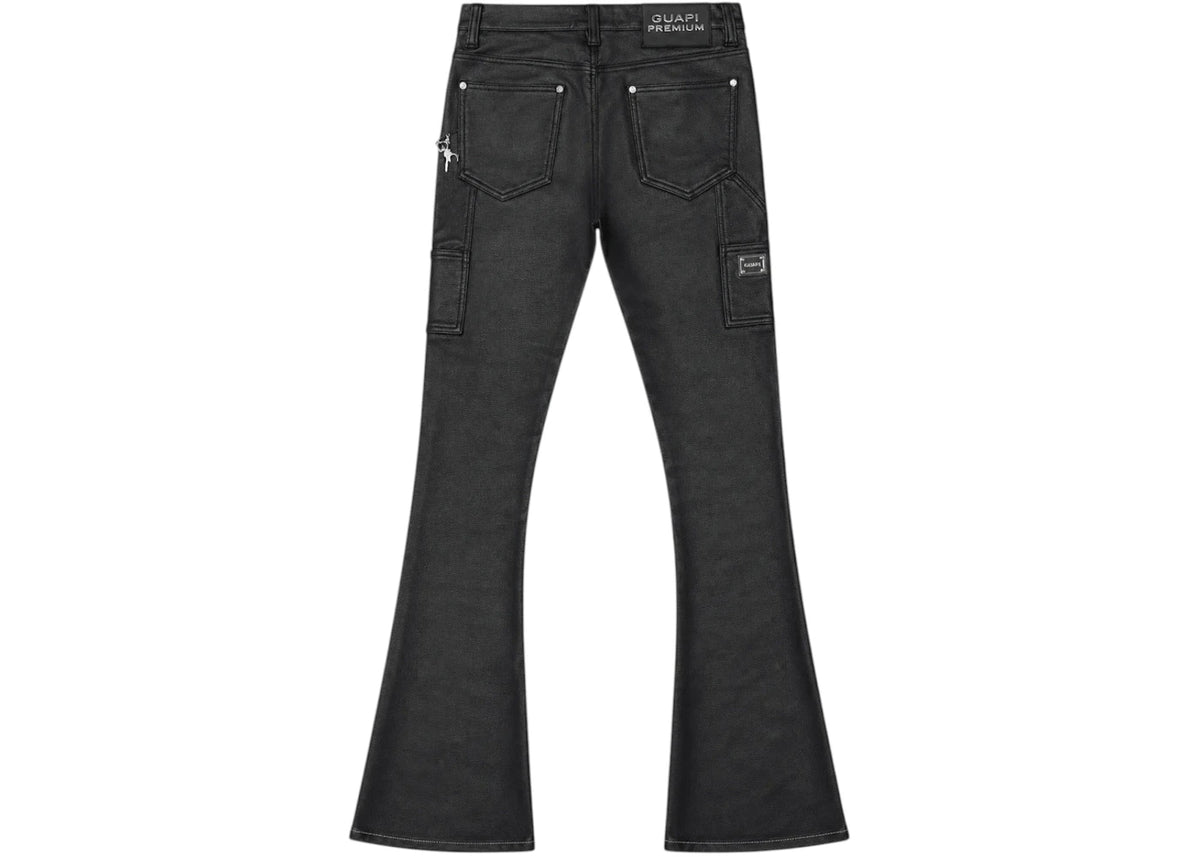 Guapi Vintage Blue Racer Denim Jeans Blue - vue secondaire B