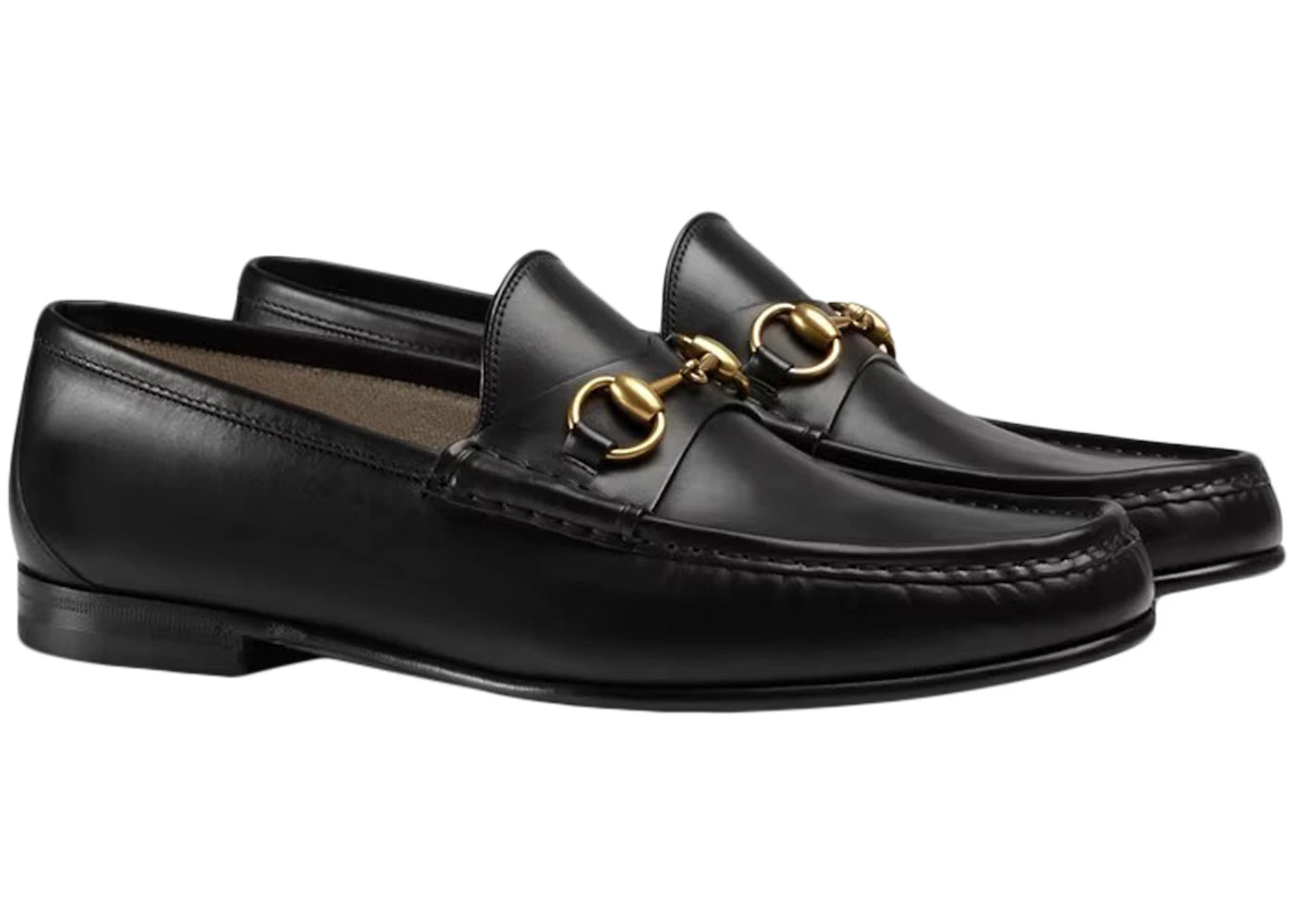 Gucci 1953 Horsebit Loafer Black Leather - vue secondaire B