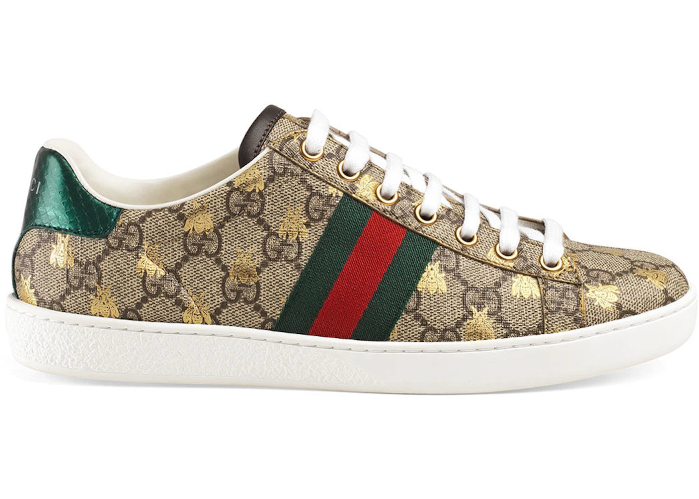 Gucci Ace GG Supreme Bees (Women's) - vue 360