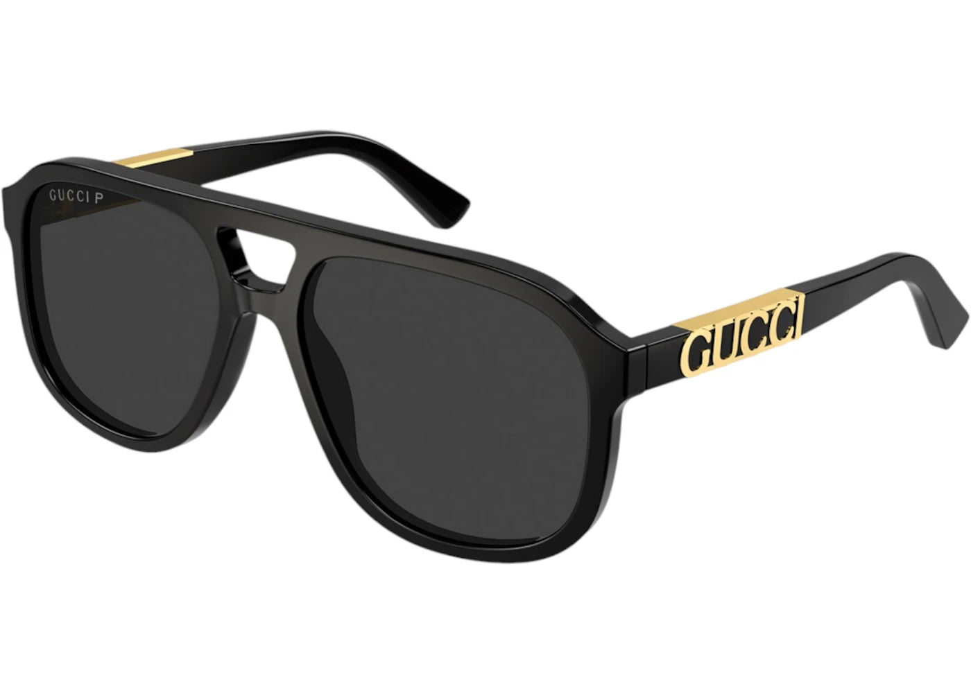 Gucci Aviator Sunglasses Black (GG1188S 001) - vue secondaire A