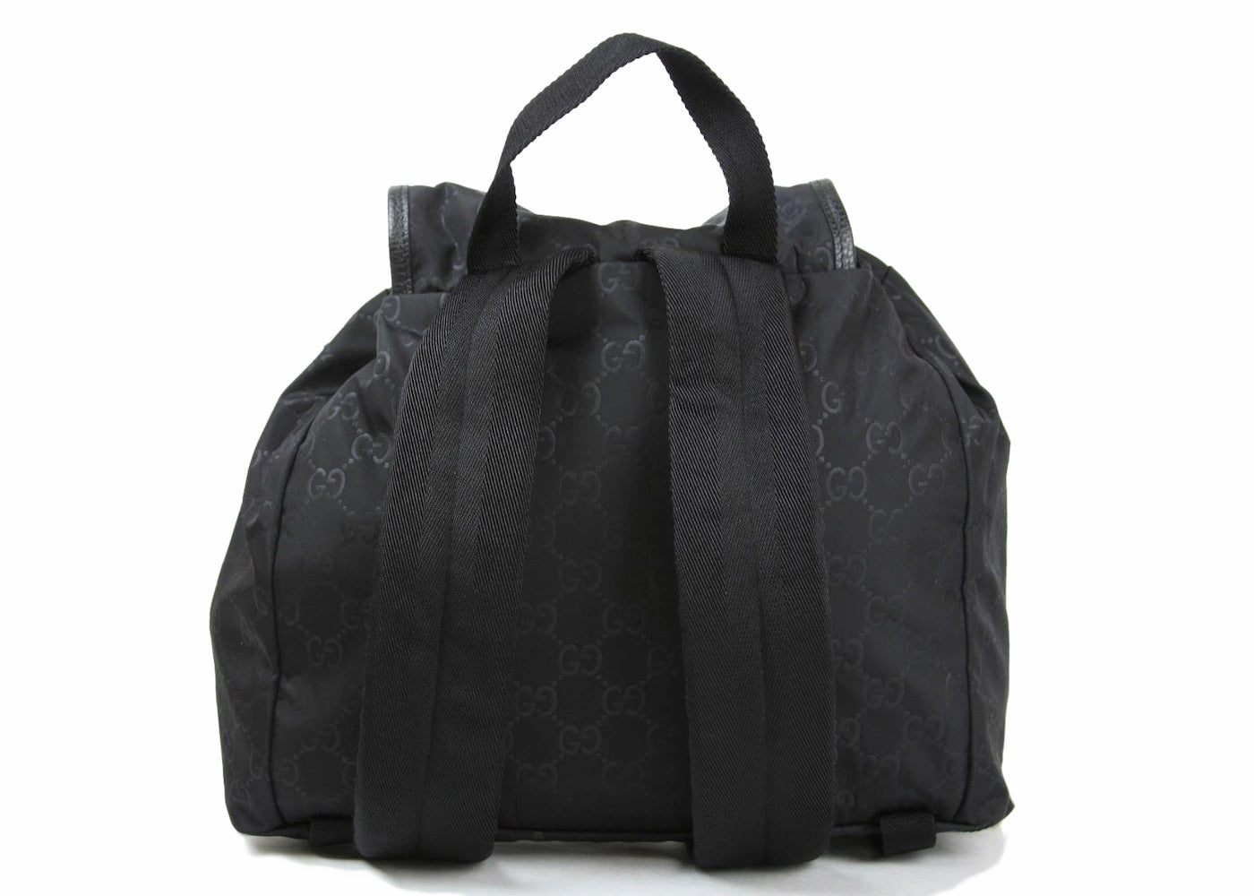 Gucci Rucksack GG Nylon Medium Schwarz - vue secondaire A