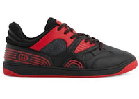 Gucci Basket Low Black Red