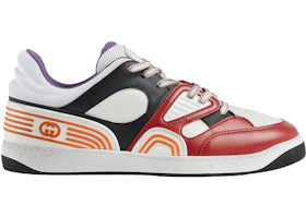 Gucci Basket Low-Top Sneaker Red Black