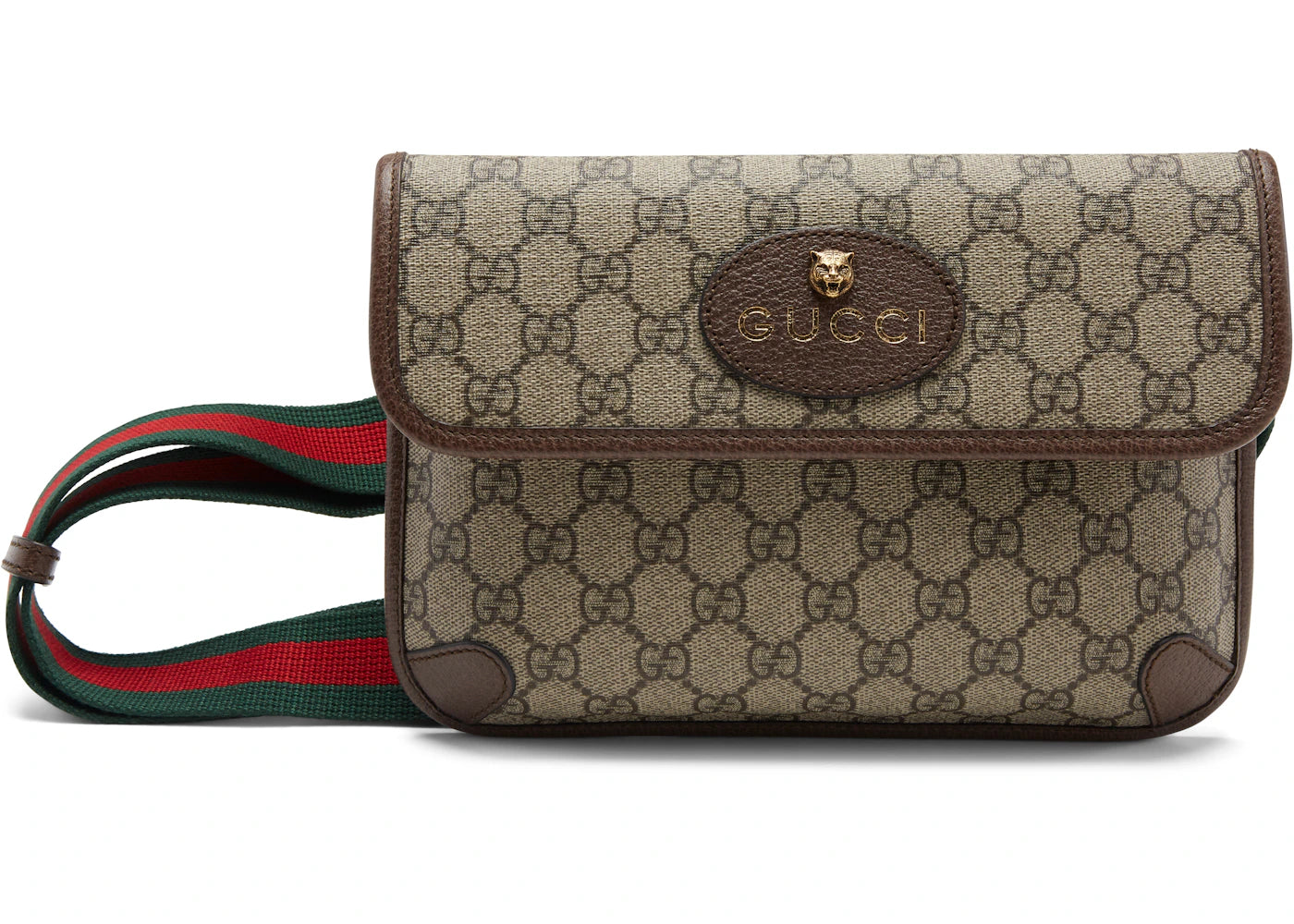 Neo Vintage GG Supreme Belt Bag Beige/Ebony - vue 360